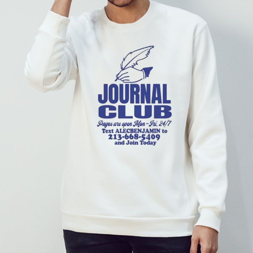 Alec Benjamin Journal Club shirt