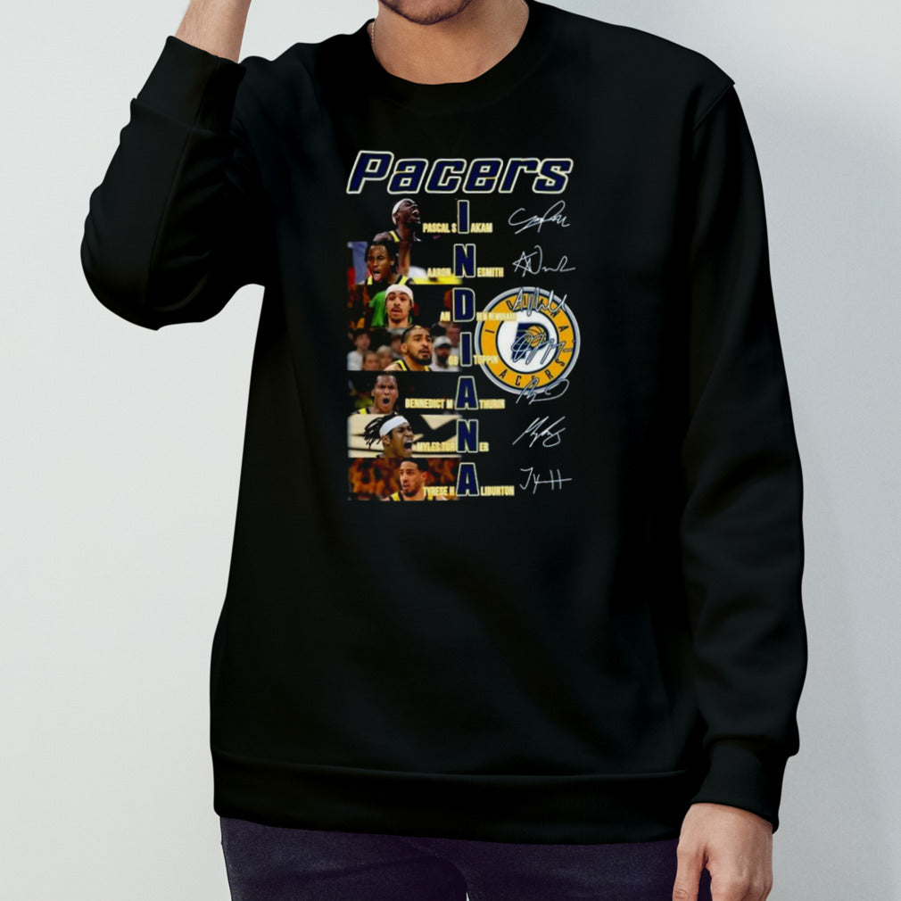 All Stars Squad Indiana Pacers Fan Signatures 2024 Shirt