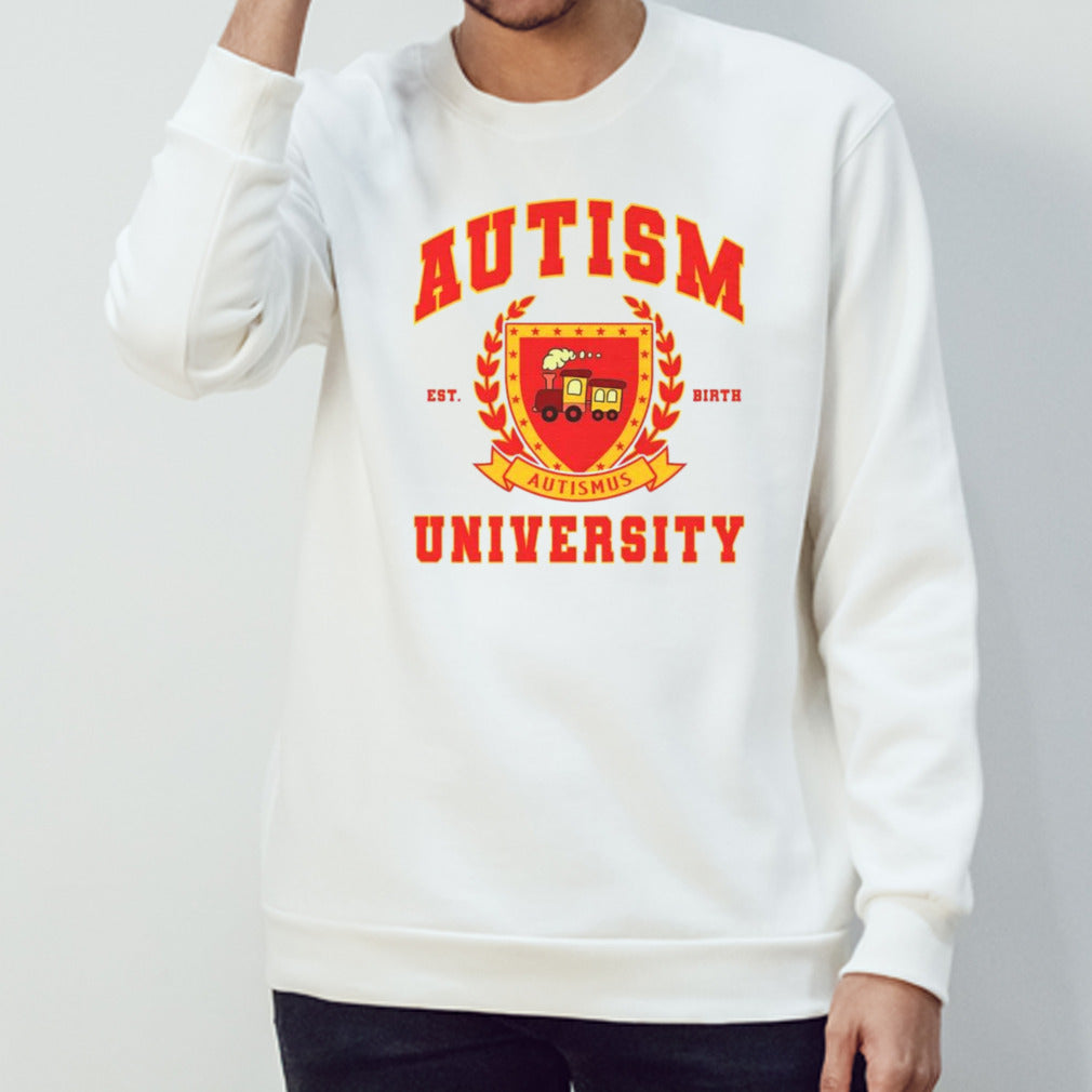 Autism university est birth shirts