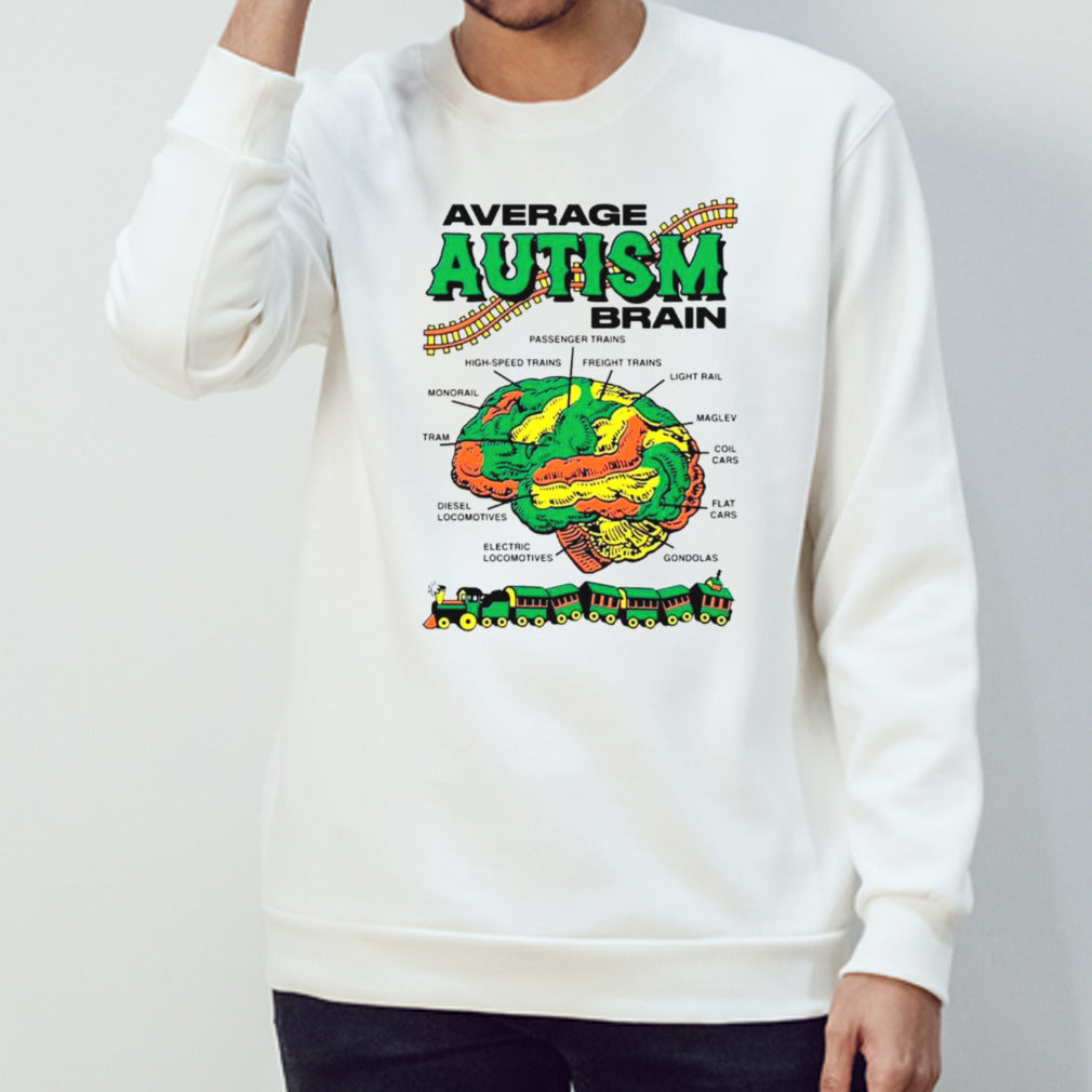 Average autism brain shirt