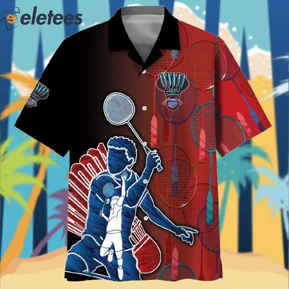 Badminton Hawaiian Shirt