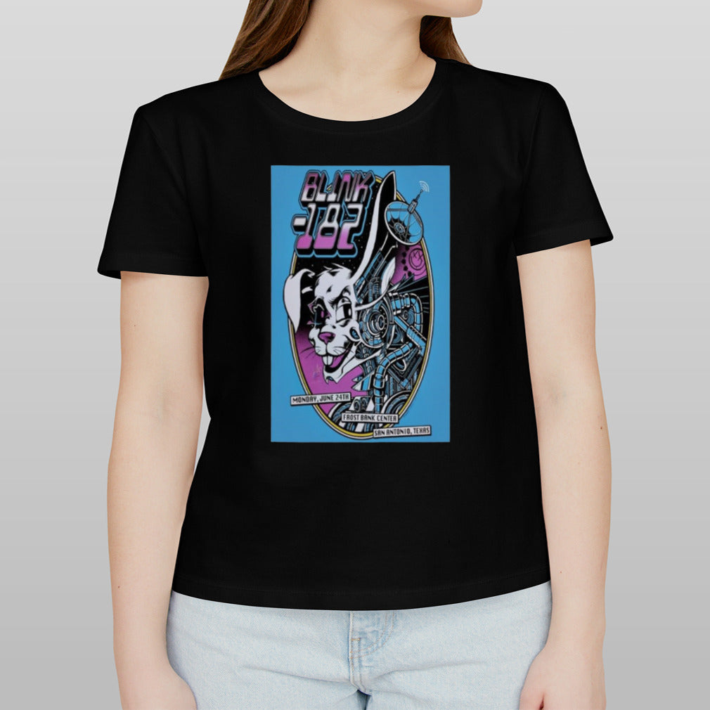 Blink-182 San Antonio Texas Tonight Concert Poster At Frost Bank Center On Monday June 24th 2024 Shirt
