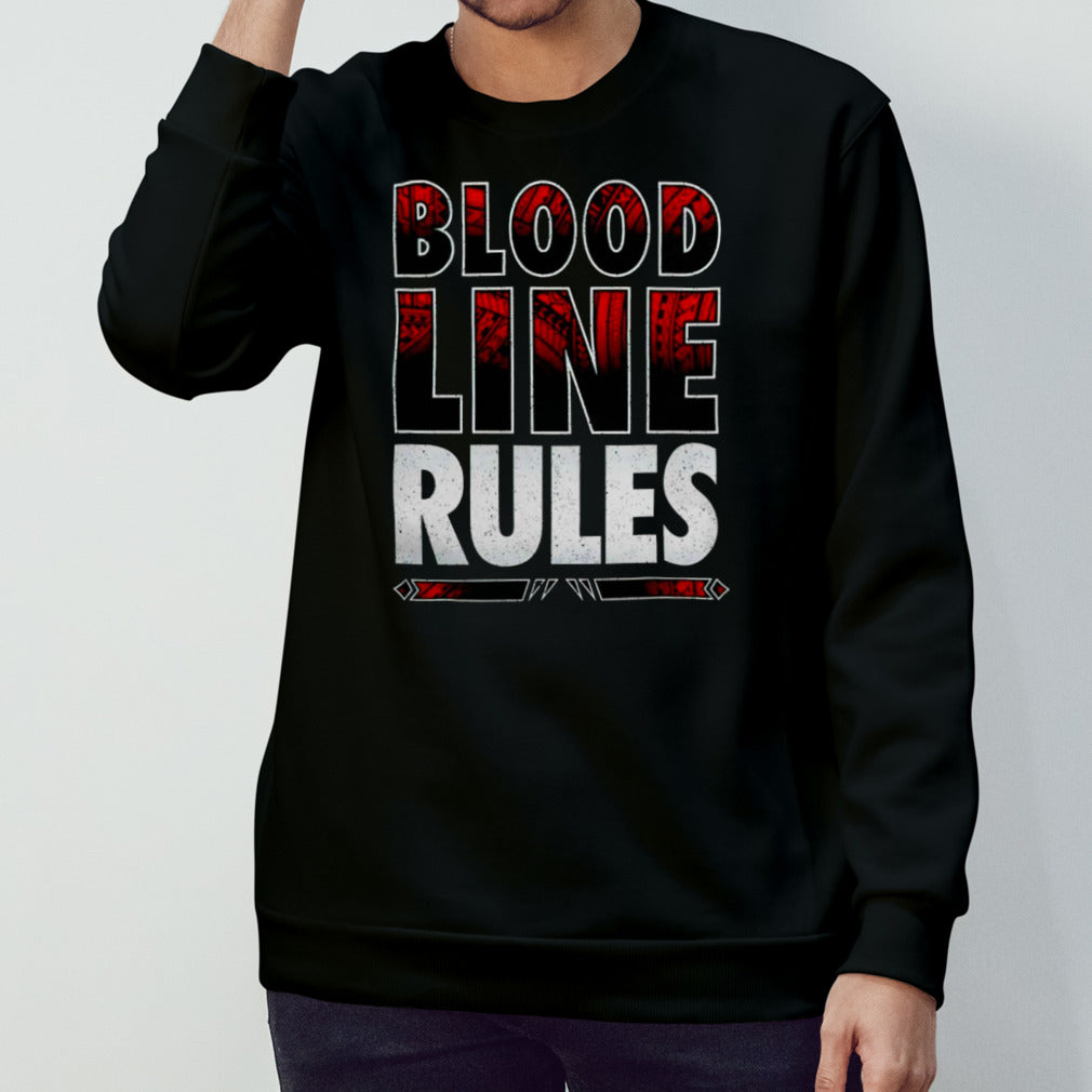 Bloodline Line Rules WrestleMania shirts