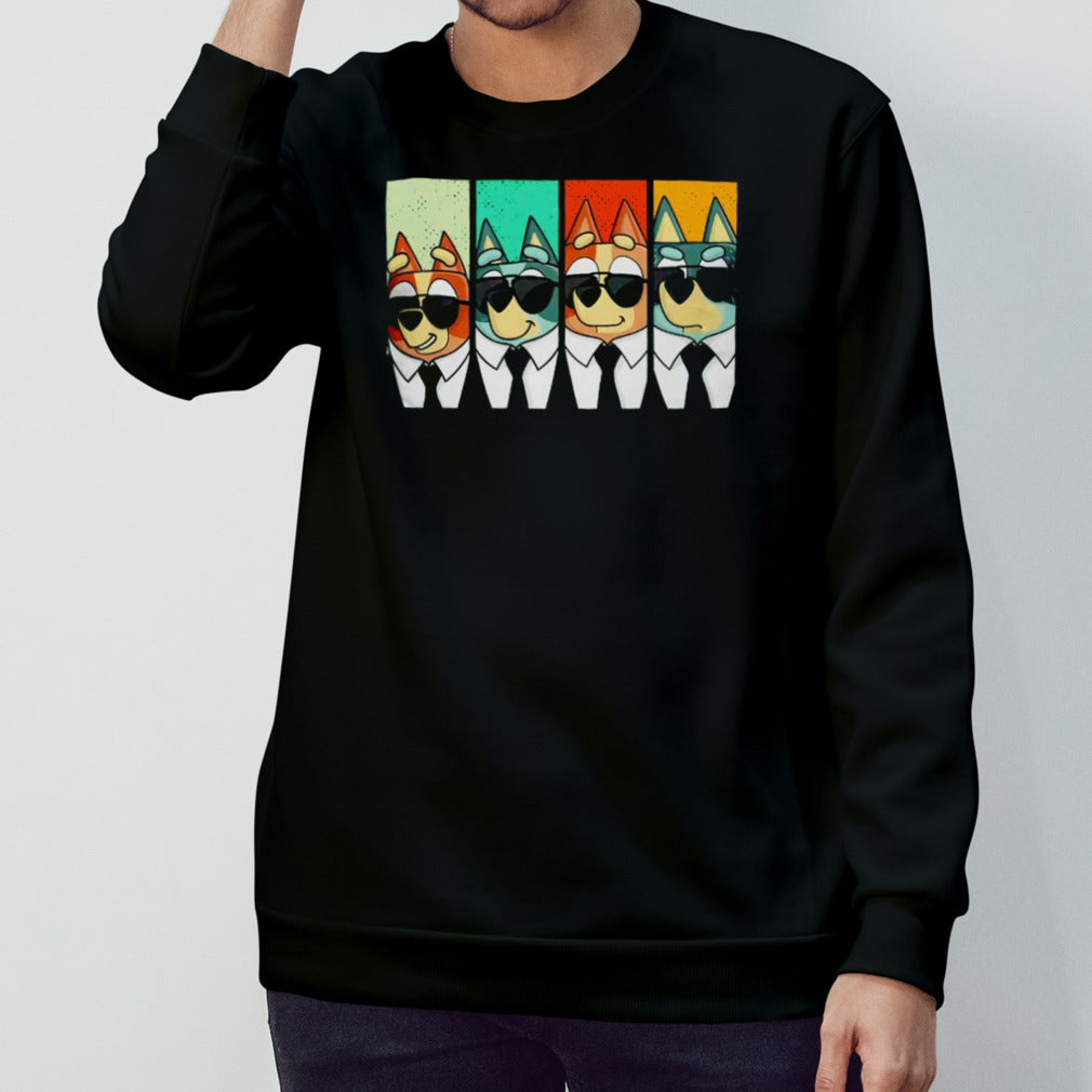Bluey and Reservoir Dogs Heelers shirts