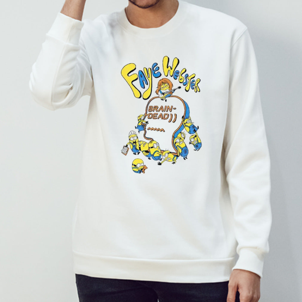 Brain Dead x Faye Webster Minion shirts