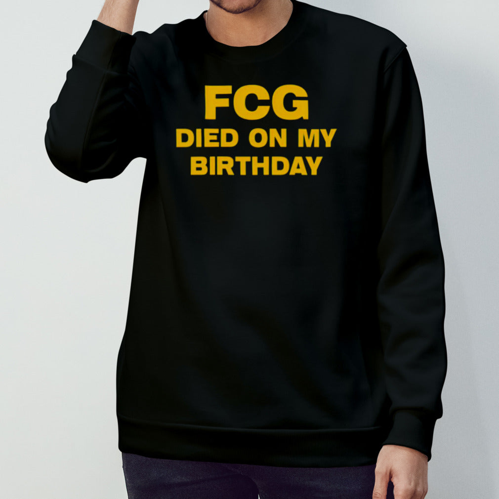 Brooke eyler wearing fcg died on my birthday T shirts