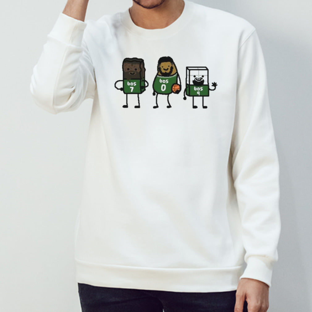 Brownie Potatum White chocolate Boston Celtics shirts