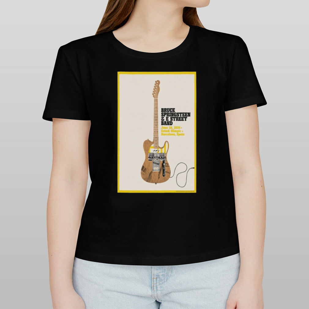 Bruce Springsteen And E Street Band Estadi Olimpic Barcelona Spain June 20 2024 Poster Shirt