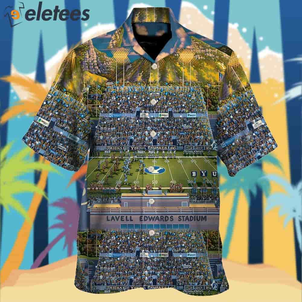Byu Cougars Hawaiian Shirt