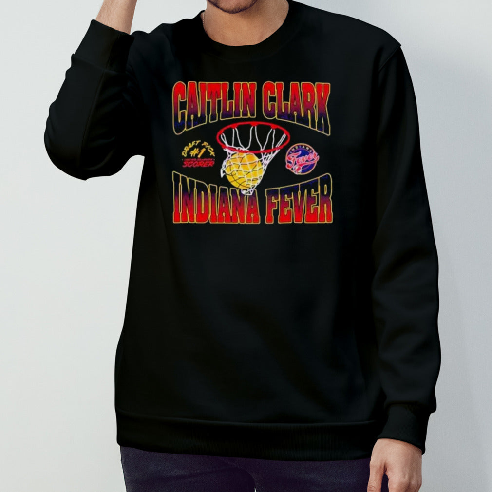 Caitlin Clark Indiana Fever Draft Pick s#1 Leading Collegiate Scorer Shirts