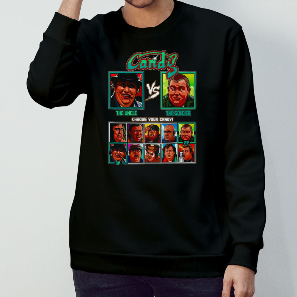 Candy The Uncle vs The Soldier shirts