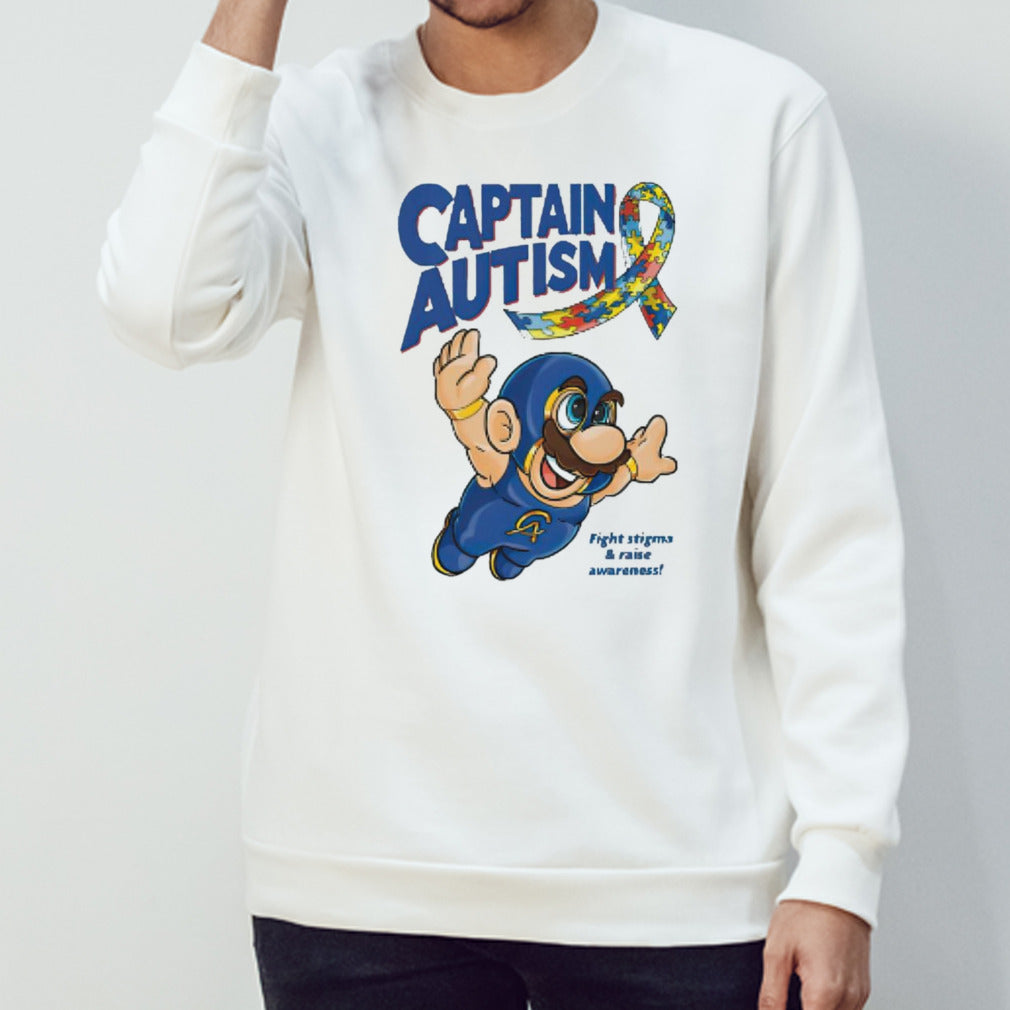 Captain Autism Super Captain autism shirt