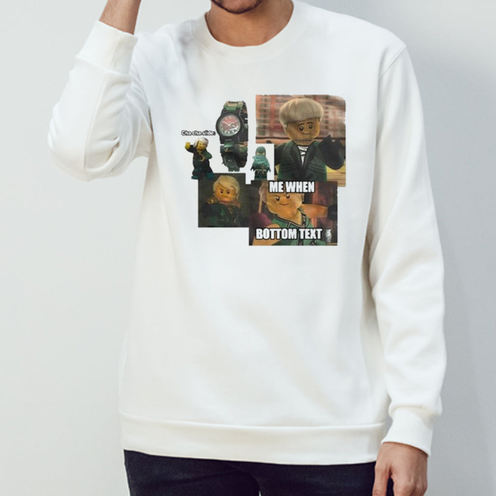 Cha Cha Side Me When Bottom Text shirts