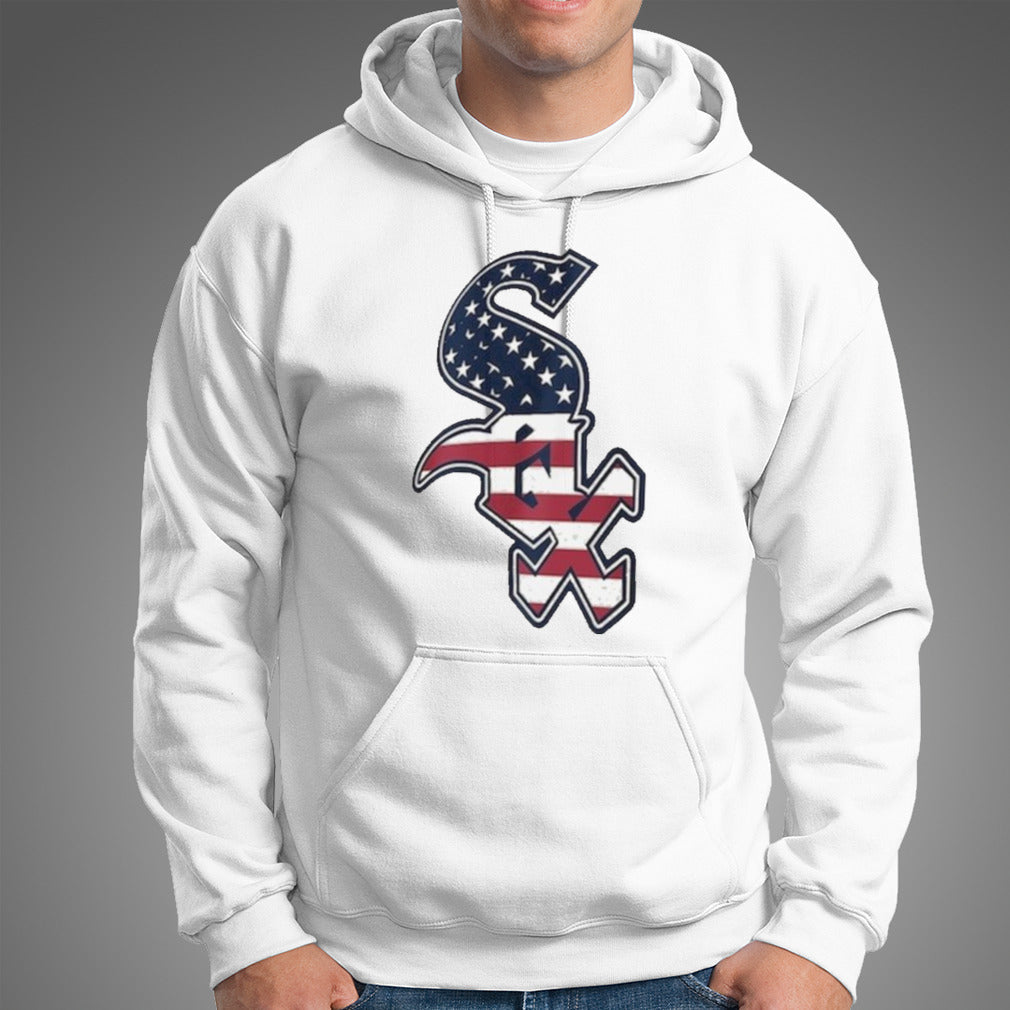 Chicago White Sox Logo 4th Of July Flag T-shirt
