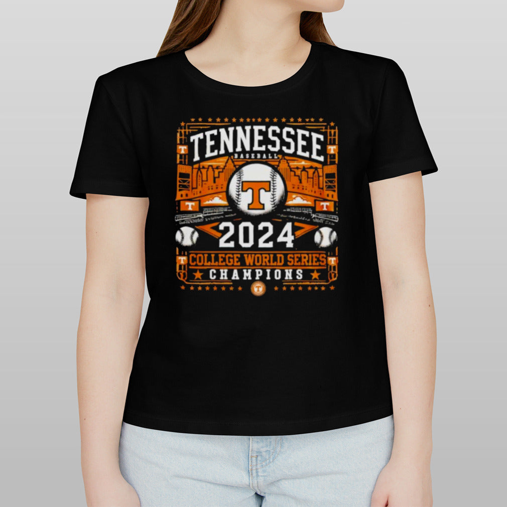 City Tennessee Baseball College World Series Champions 2024 Shirt