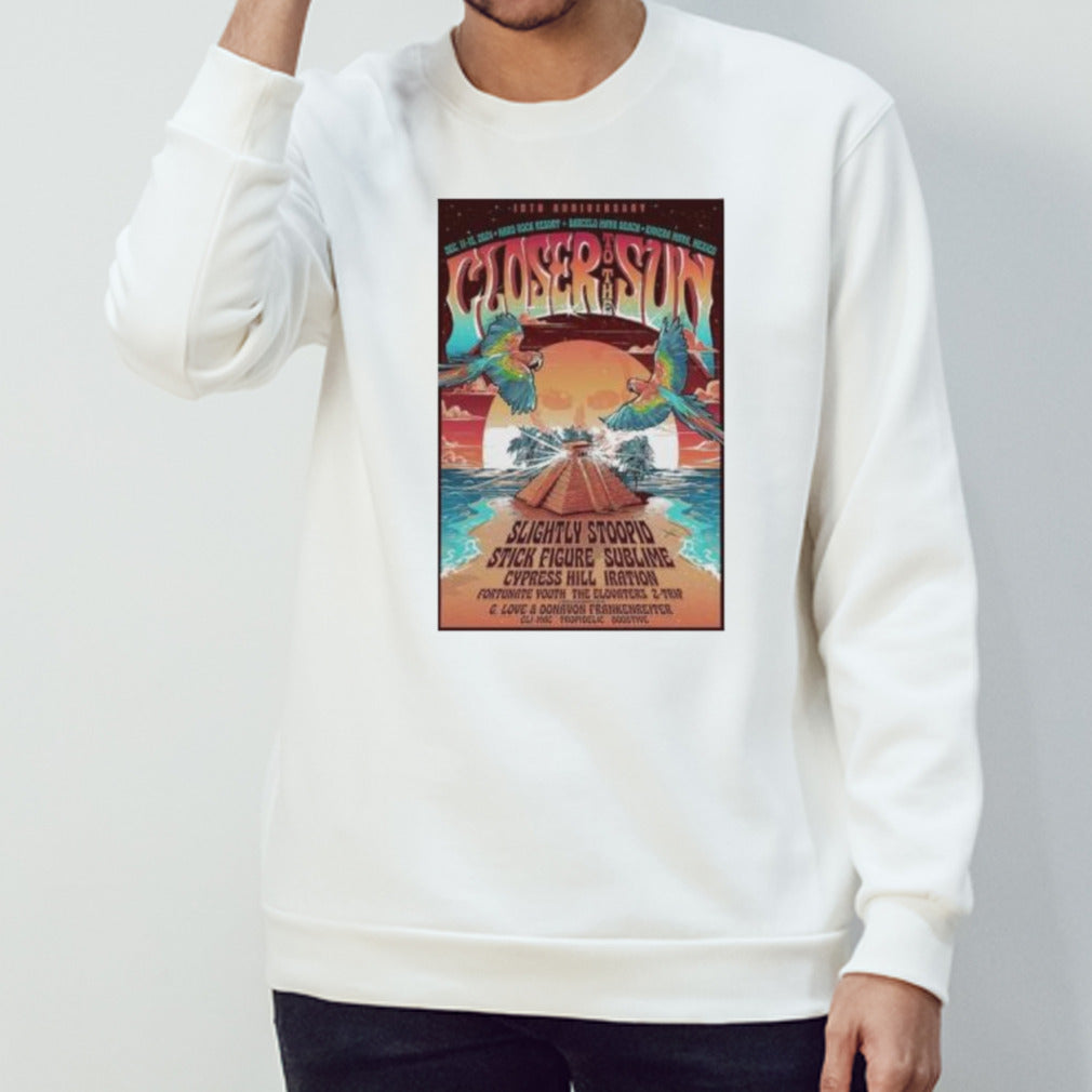 Closer To The Sun Mexico 2024 Dec 11-15 Riviera Maya Event Poster Shirt