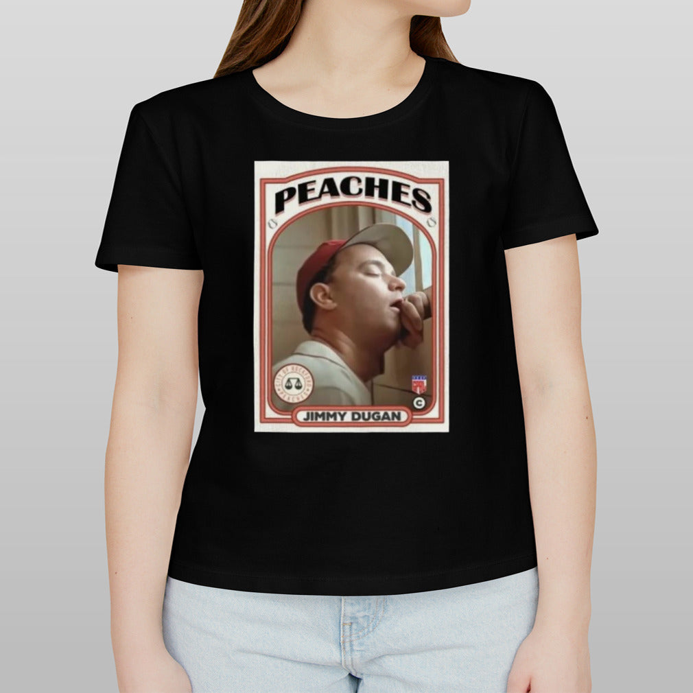 Coach Jimmy Dugan Baseball Card T-shirt