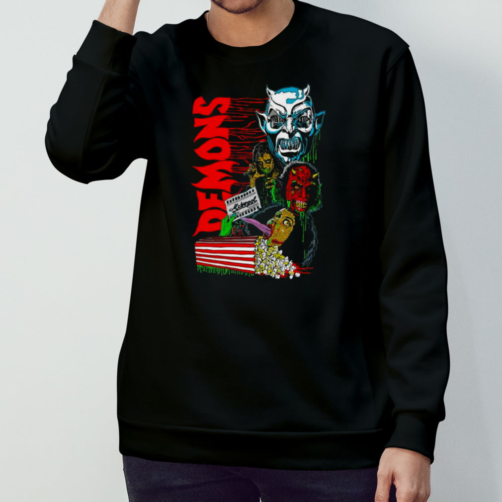 Demons Retro Horror T-shirts
