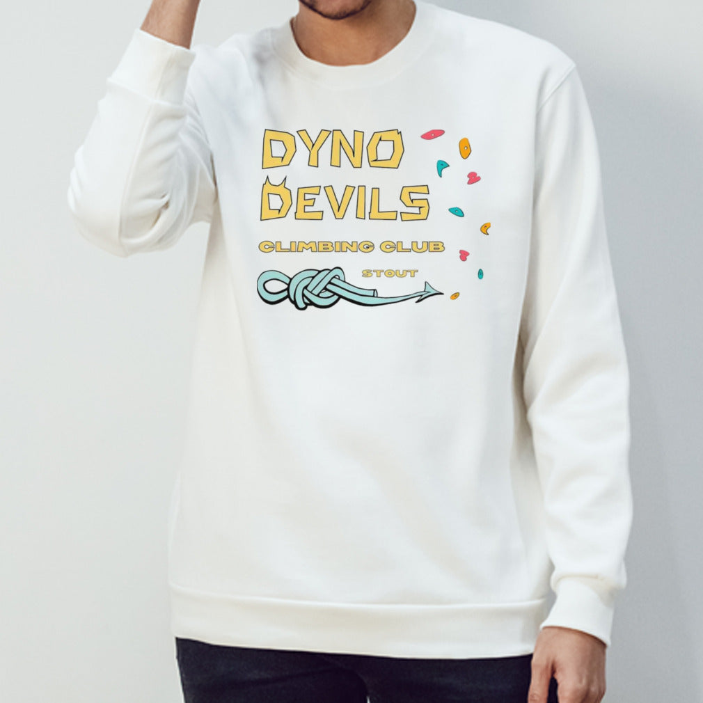 Dyno devils climbing club stout shirts