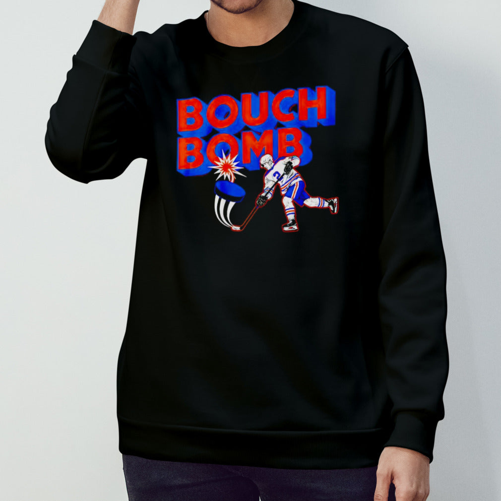 Evan Bouchard Edmonton Bouch Bomb shirt