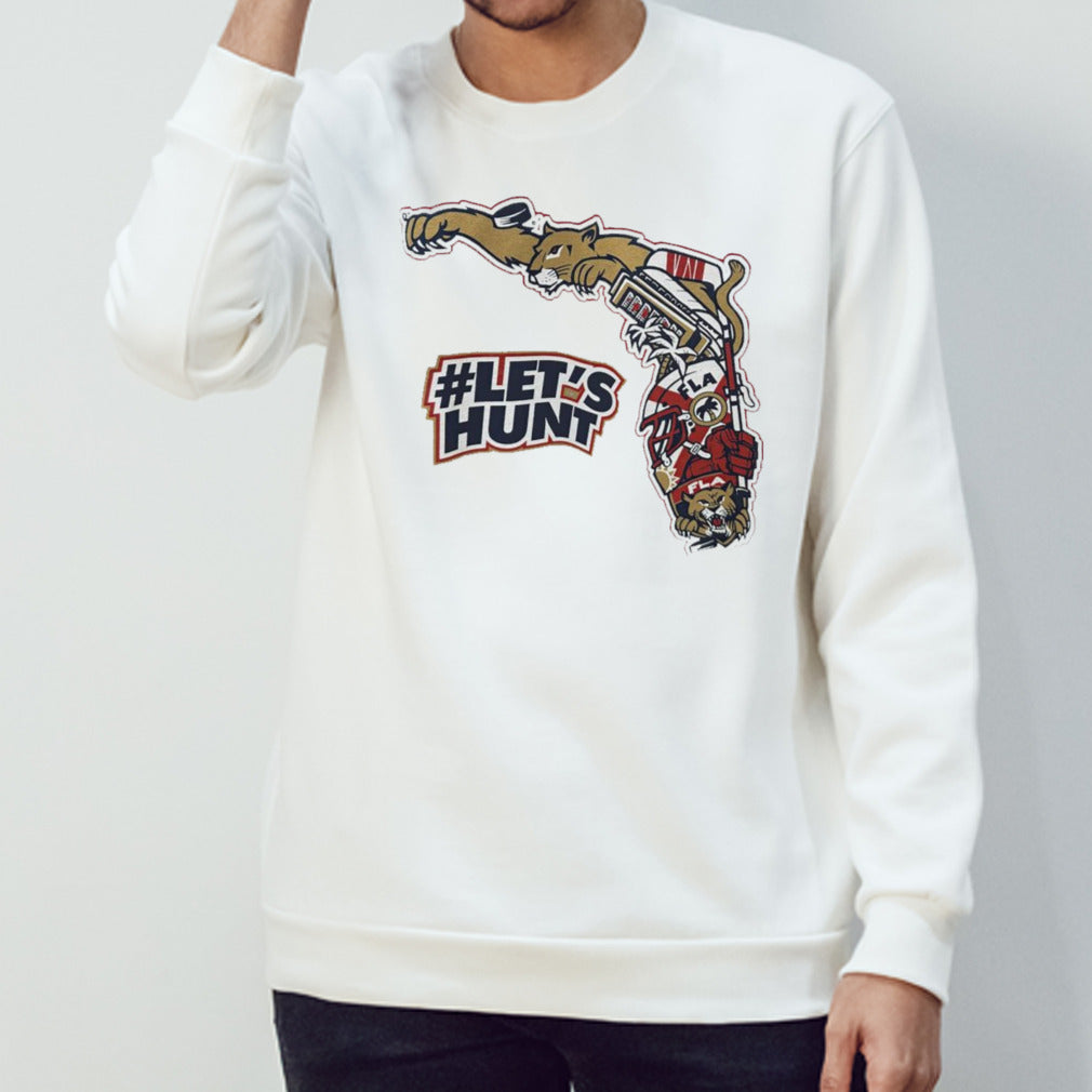 Florida Panthers let’s hunt map shirt