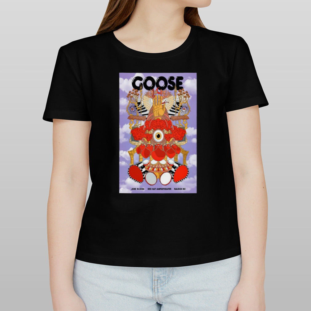 Goose Red Hat Amphitheater Jun 18, 2024 shirt