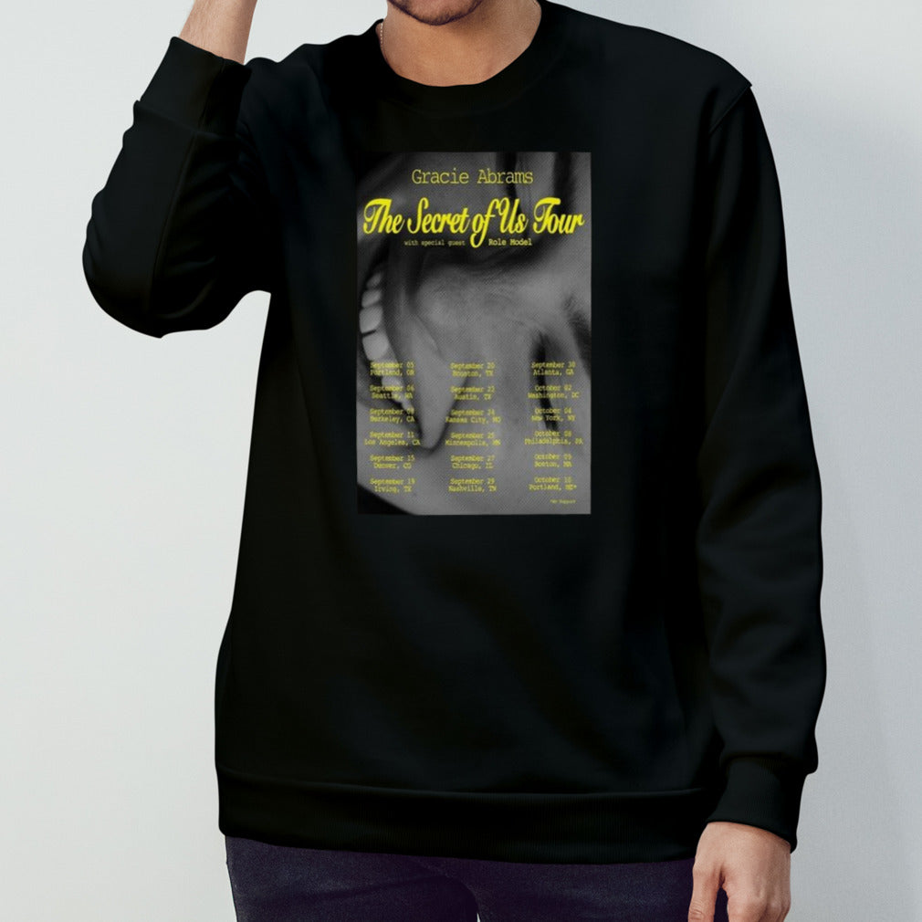 Gracie Abrams The Secret Of Us Tour 2024 T-shirt