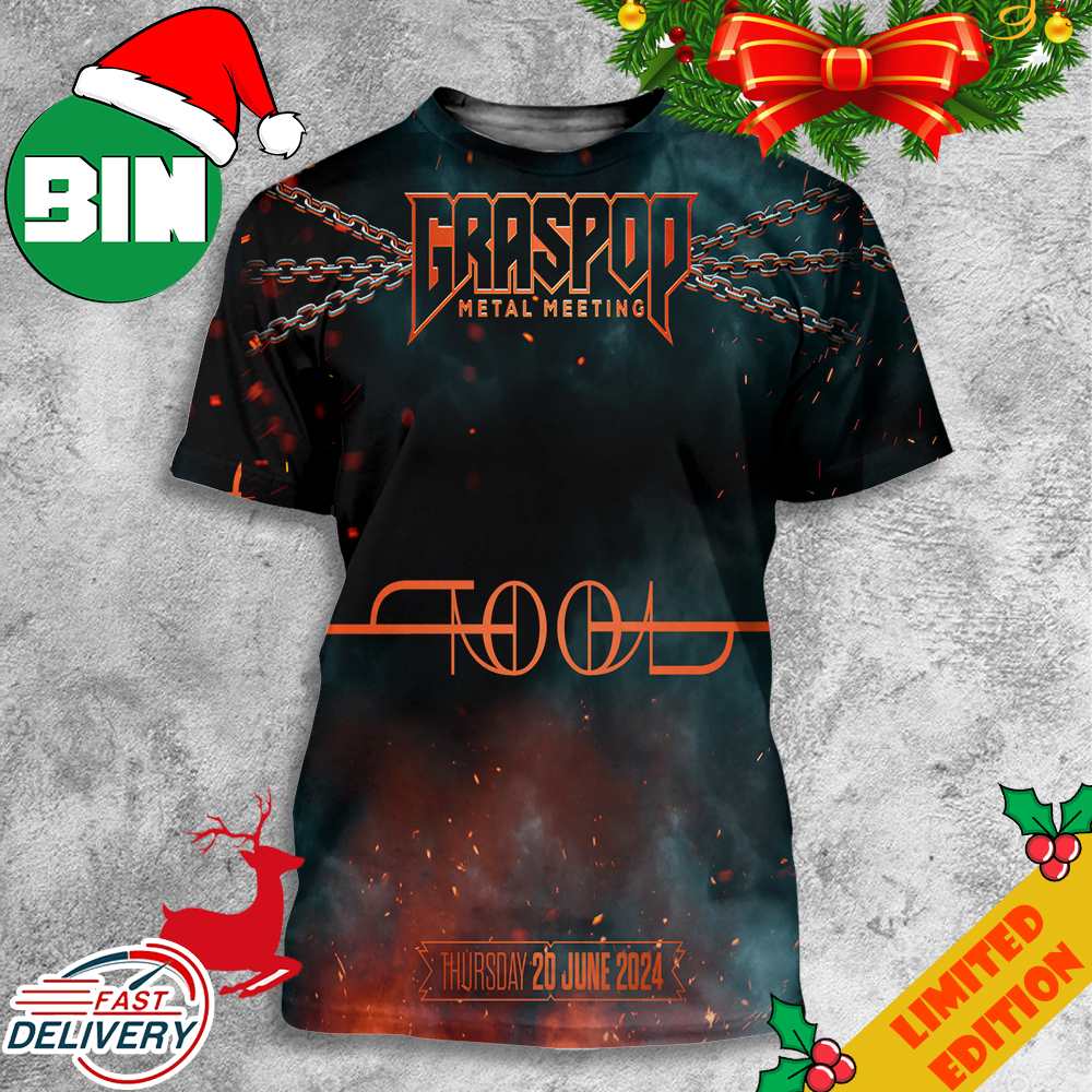 Graspop Metal Meeting GMM24 On Thursday 20 June 2024 Tool effing Tool 3D T-Shirts