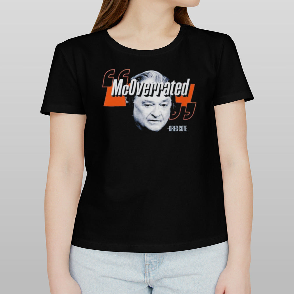 Greg Cote McOverrated Face Edm Shirt