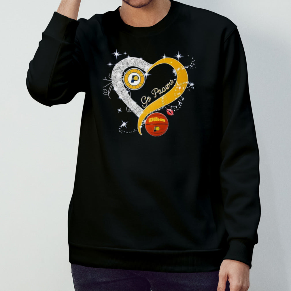 Heart Indiana Pacers Basketball Go Pacers 2024 Shirt