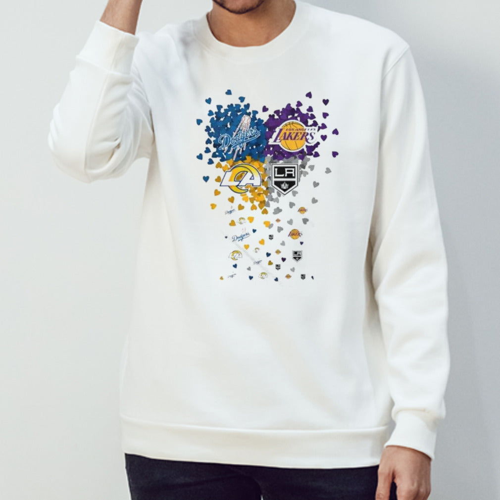Heart Los Angeles Sports Teams Logo Shirt
