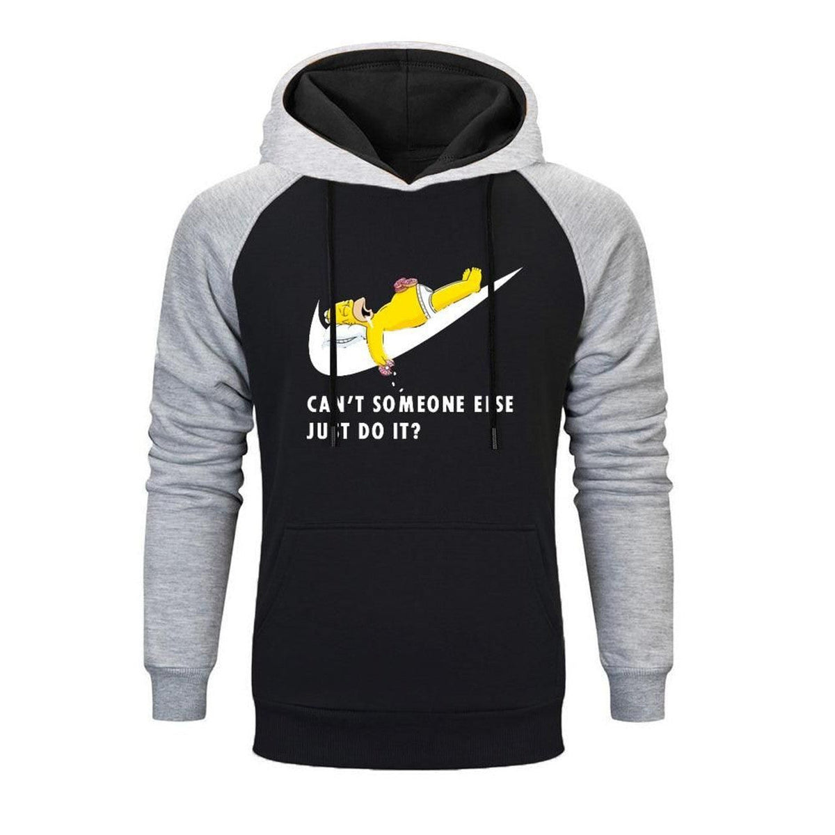 HickVibes Simpsons Raglan B2653 3D Pullover Printed Over Unisex Hoodies