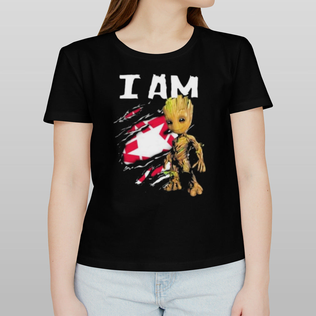 I Am Groot REPUBLIC SERVICES Logo Shirt