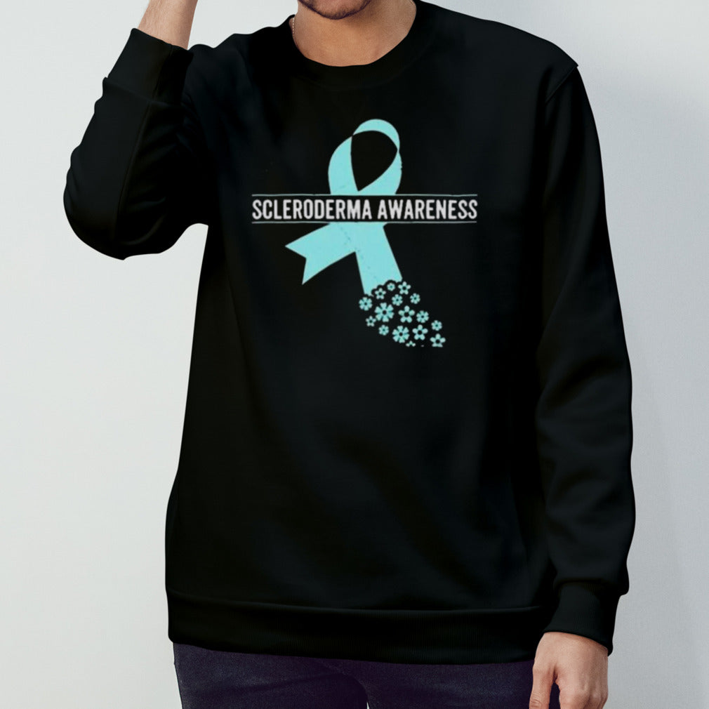 I Wear Teal Great Scleroderma Awareness Shirt
