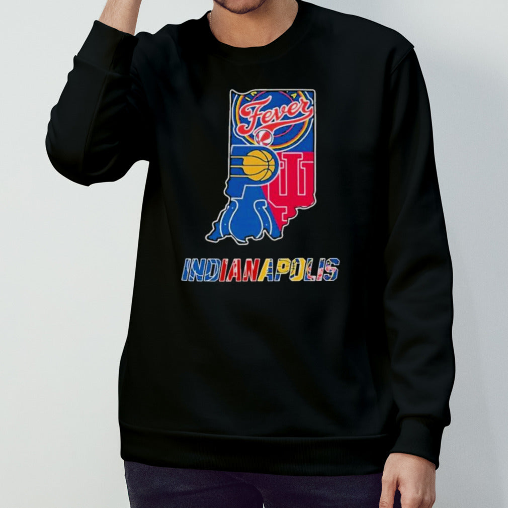 Indiana Fever Indiana Pacers Indianapolis Colts Indiana Hoosiers State Proud T-Shirt