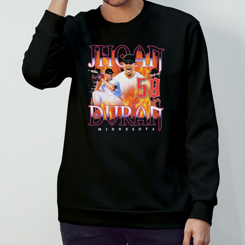 Jhoan Duran Flame Thrower Minnesota Twins Shirt