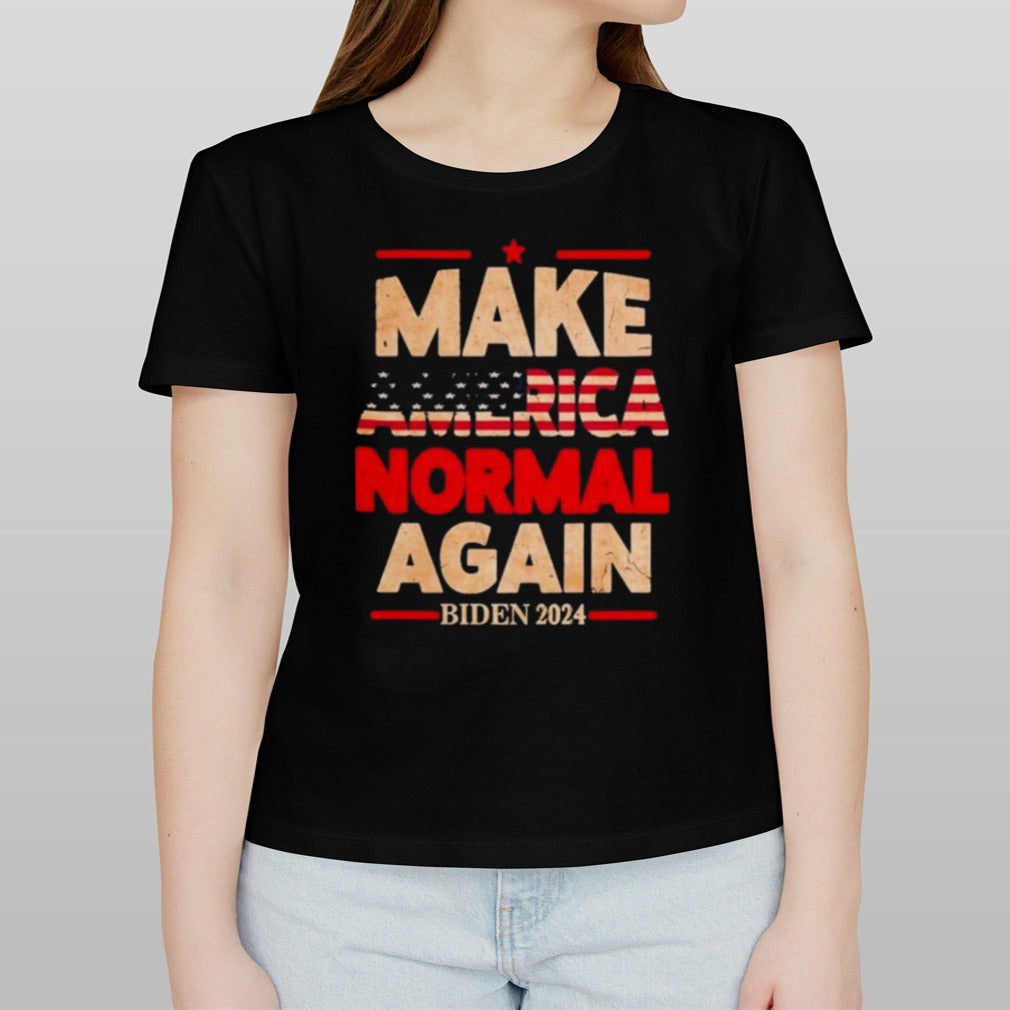 Joe Biden 2024 Make America Normal Again Shirt