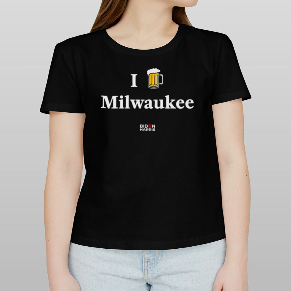 Joe Biden Harris I Beer Milwaukee Shirt