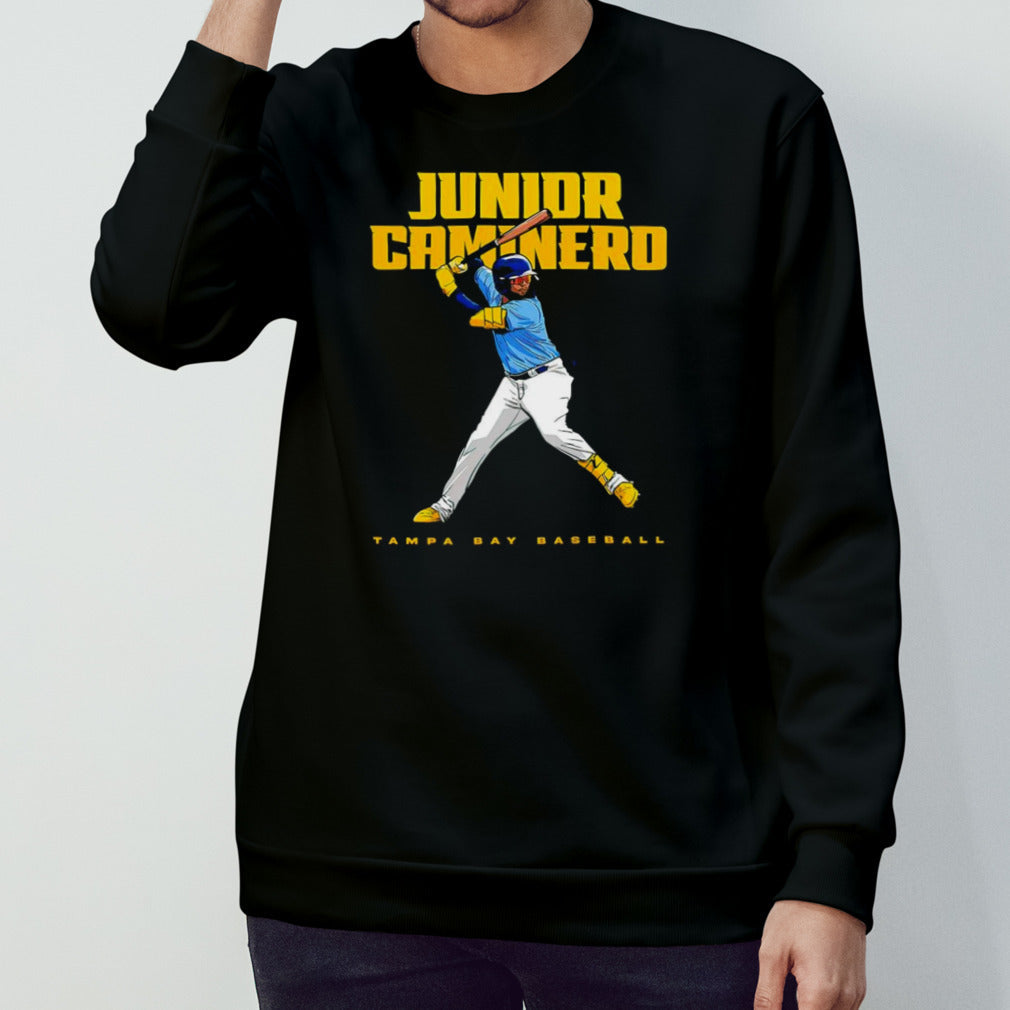 Junior Caminero Tampa Bay baseball shirt