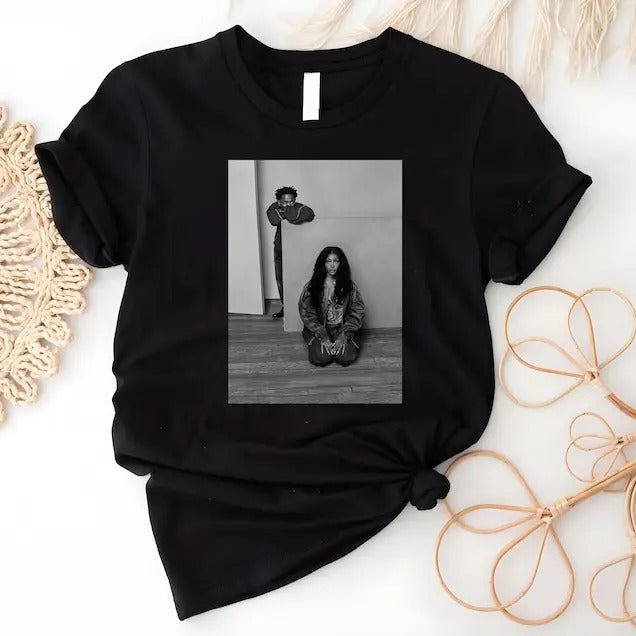 Kendricck L3mar & Sza Tshirt, Concert Shirt, Kendrick Tee, Sza Shirt, Hip Hop Tshirt, Gnx Shirt, Lamar Lover Tee Streetwear Top