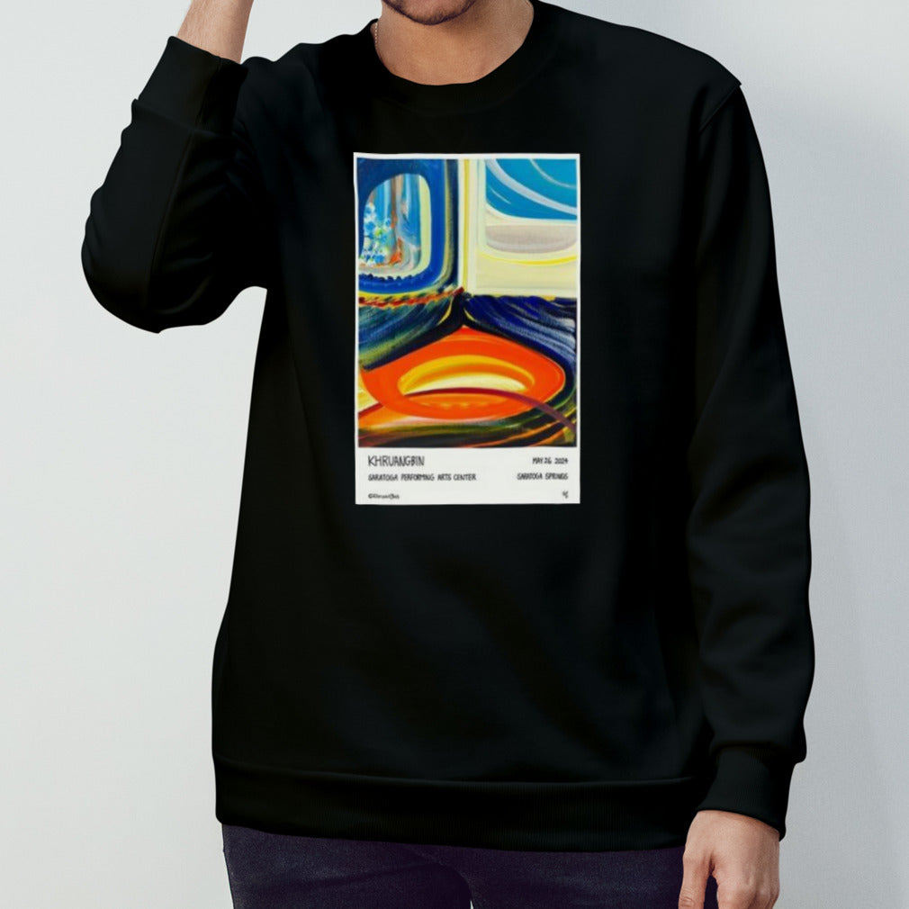 Khruangbin Saratoga Performing Arts Center, Saratoga Springs, NY Poster May 26, 2024 shirt
