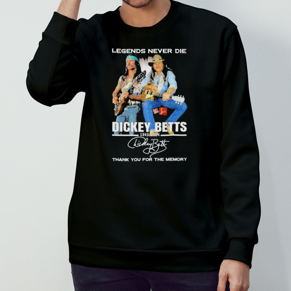 Legends Never Die Dickey Betts T Shirts