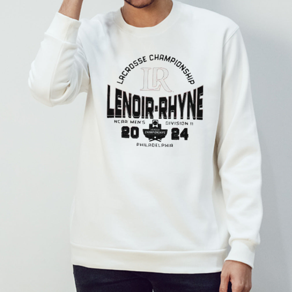 Lenoir–Rhyne Bears 2024 NCAA Men’s Division II Lacrosse Championship Shirt