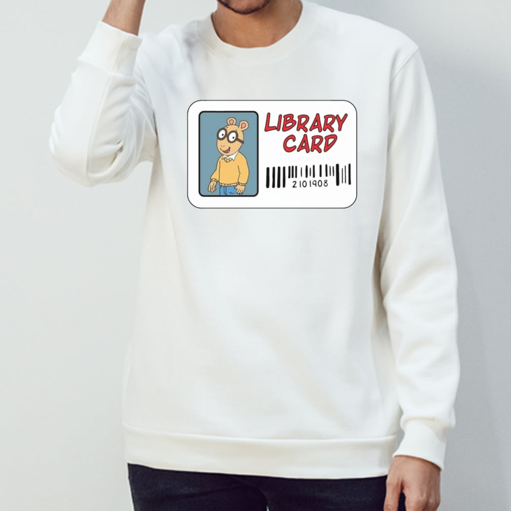 Library card Arthur shirts