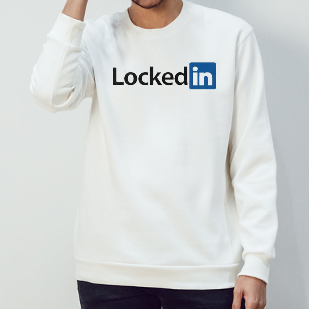 Locked In logo shirts