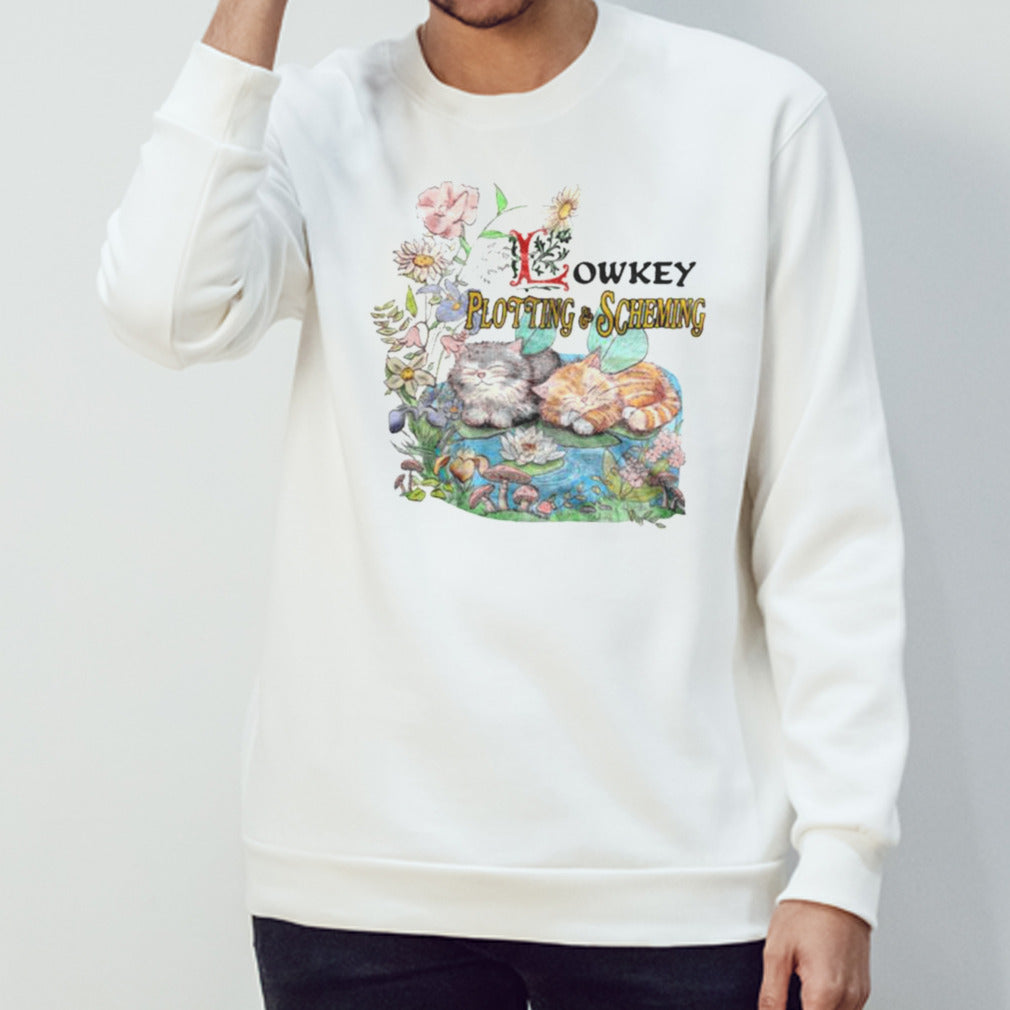 Lowkey Plotting And Scheming T-shirts