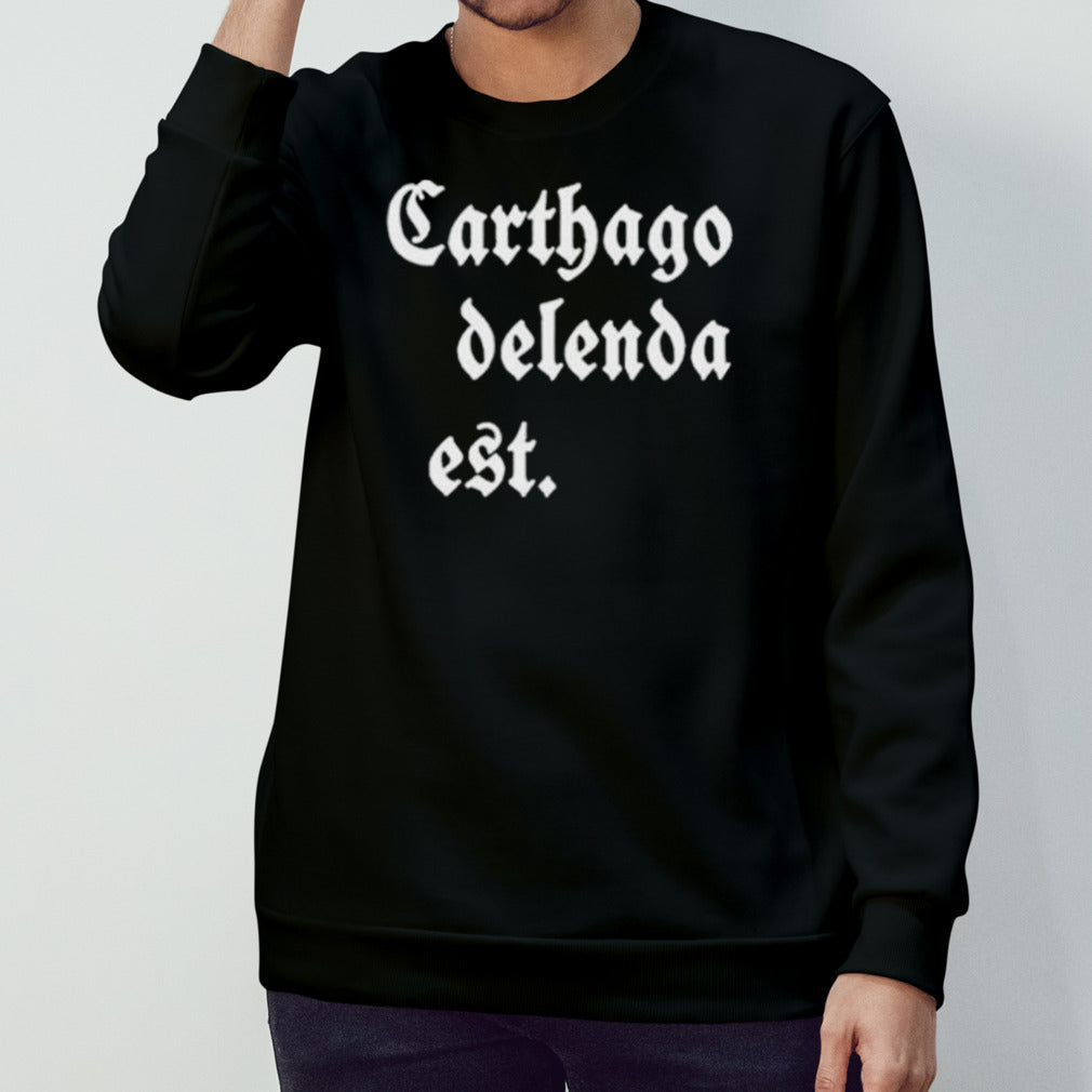 Mark Zuckerberg Carthago Delenda Est shirt