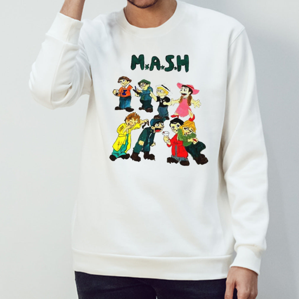 Mash chibi cartoon shirt