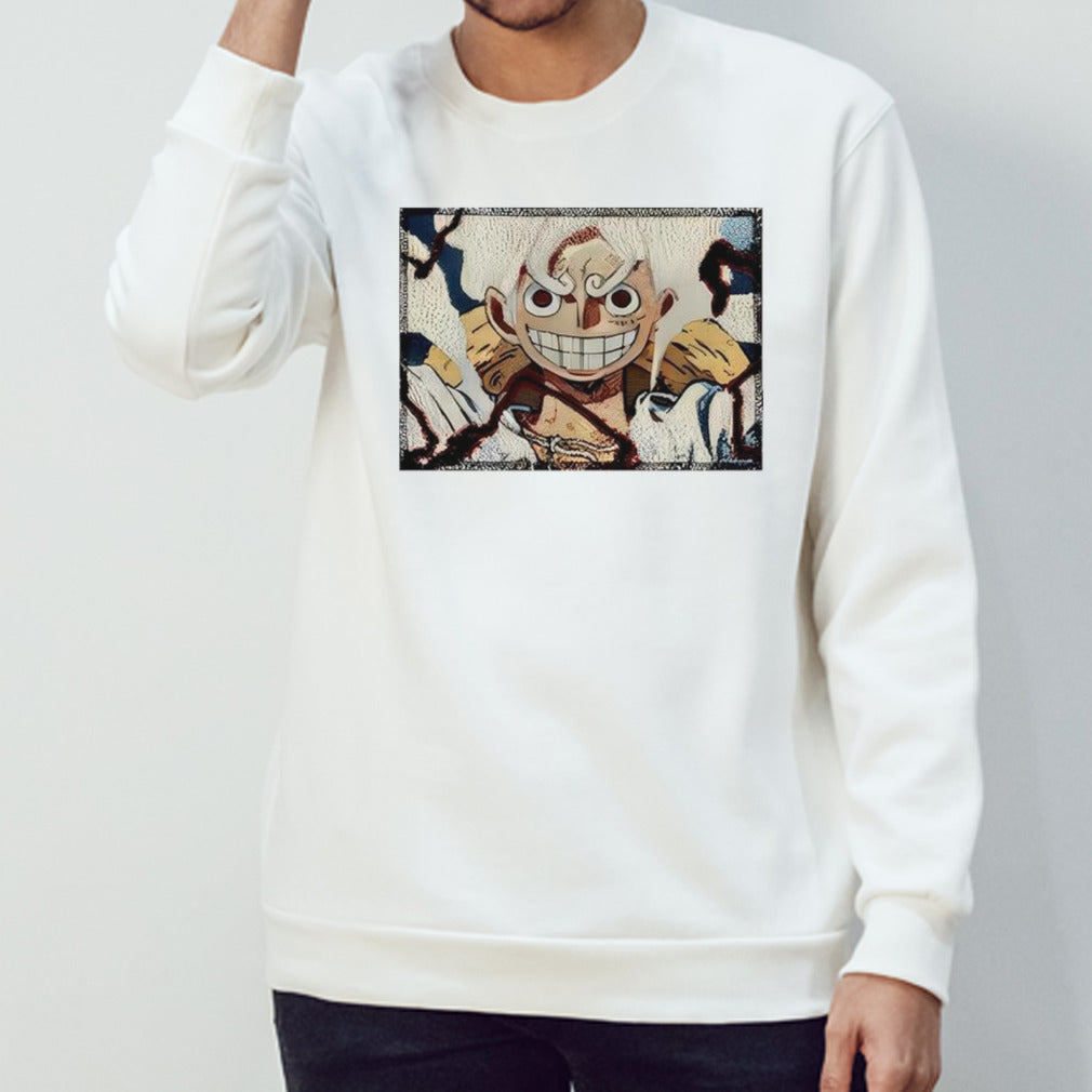 Max Holloway wears a gear 5 pullover shirts
