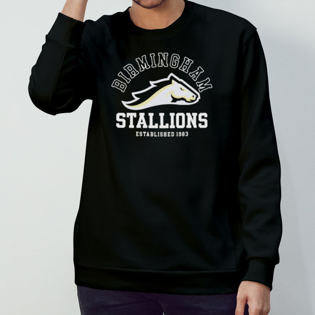 Michael Strahan Birmingham Stallions 1983 shirt